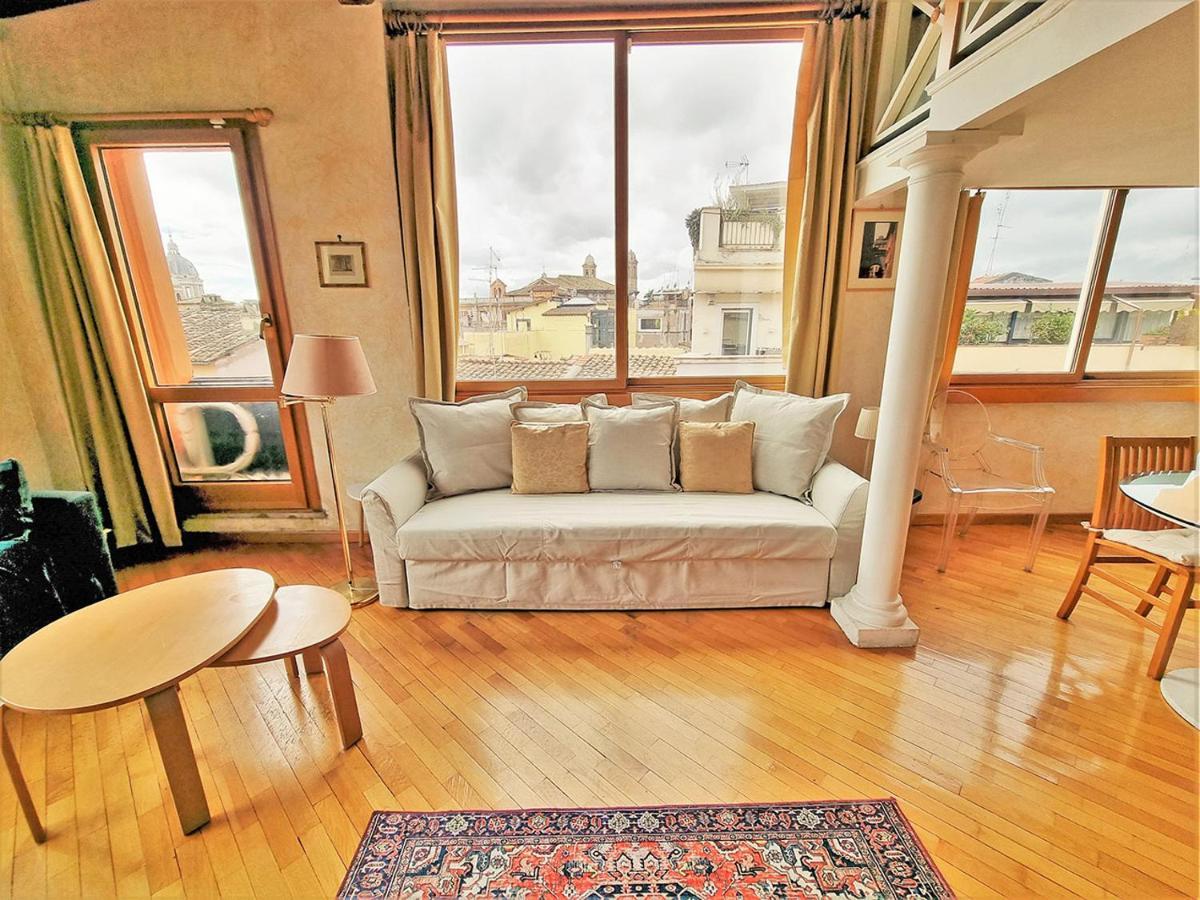 Amazing Panoramic Artist'S Loft Spanish Steps Rom Eksteriør billede