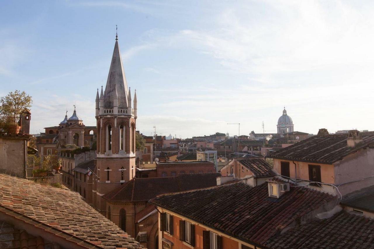 Amazing Panoramic Artist'S Loft Spanish Steps Rom Eksteriør billede