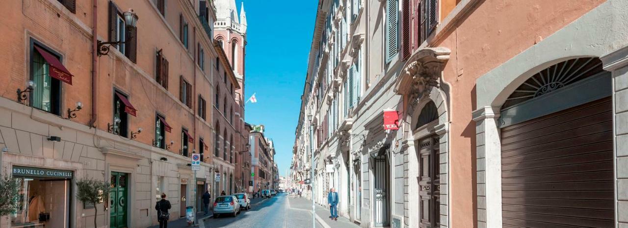 Amazing Panoramic Artist'S Loft Spanish Steps Rom Eksteriør billede